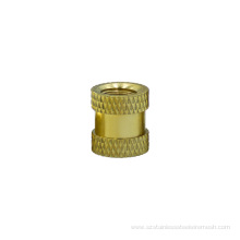 Customized OEM M2 brass knurled insert nut